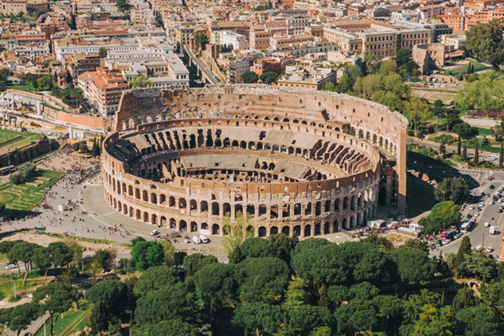 Colosseum and Roman Forum